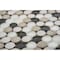 Andova Tiles SAMPLE Polka 1 x 1 Penny Round Mosaic Tile SAM-ANDPOL213 - alternate 4
